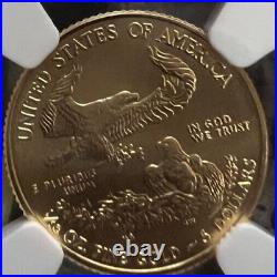 GOLD 2013 1/10 oz. Gold American Eagle MS-70 NGC (Early Releases) RP-65