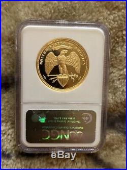 George T. Morgan $100 1oz. Gold Union Graded Ultra Cameo Gem Proof by NGC