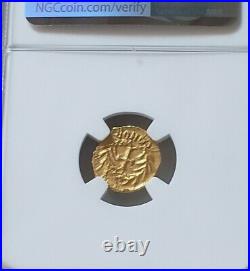 Germanic ODOVACAR Tremissis NGC MS Ancient Gold Coin Byzantine