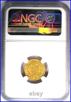 Gold 1787 Spain Charles III Escudo Gold Coin 1E Certified NGC VF Details