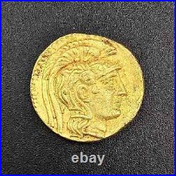 Gold Coin Ancient Athens Greece Athena Owl Tetradrachm Coin (440-404 BC) NGC