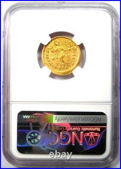 Gold Honorius AV Solidus Gold Roman Coin 393-423 AD Certified NGC Choice VF