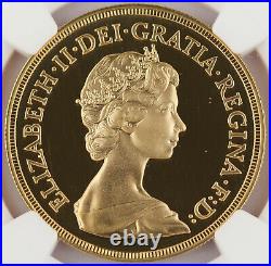 Great Britain 1984 5 Pound 1.177 Oz AGW Gold Proof Coin NGC PF69 UC Better Date