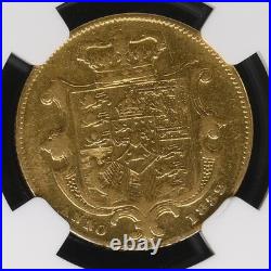 Great Britain UK 1832 Sovereign Sov Gold Coin William IV NGC VF NOSE TO SECOND I