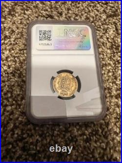Half sovereign Queen Victoria 1861 Gold Coin NGC XF40