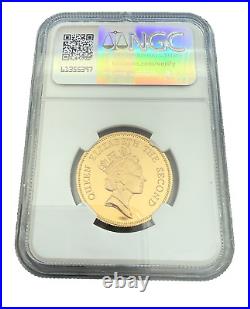 Hong Kong 1986 Gold $1000 NGC PF70UC Royal Visit