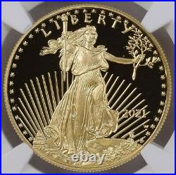 IN HAND-NGC PF70 2021 W 1 oz Proof Gold Coin American Eagle One Ounce West Point