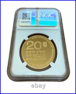 Israel 1998 Gold 1 oz 20 New Sheqalim NGC PF69UC Israel's Jubilee