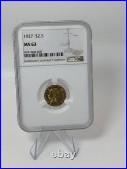 Liberty Gold Coin 1927 NGC MS 63 #74