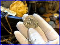 Mexico 8 Reales 1714 Dated 1715 Fleet Shipwreck Coa Pirate Gold Coins Treasure