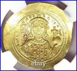 Michael VII Ducas AV / EL Histamenon Nomisma Christ Coin 1071 AD NGC Choice VF