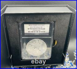 Mint Rev Proof 2013 W $1 Silver Eagle NGC PF70 UC OFFICIAL US MINT SET Gold Star Mint Rev Proof 2013 W $1 Silver Eagle NGC PF70 UC OFFICIAL US MINT SET Gold Star
