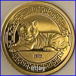 Mongolian gold coin
