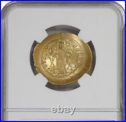 NGC Ch XF GOLD Constantine X 1059-1067 AD, Byzantine Empire Jesus Nomisma Coin