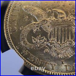 NGC MS61 BETTER DATE 1892 S US Gold $20 Liberty Head Double Eagle SHARP