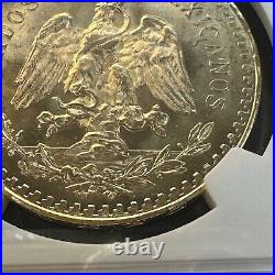 NGC MS63+ 1926 Mexico Gold 50 Peso Stunning Early Date Lustrous In Hand