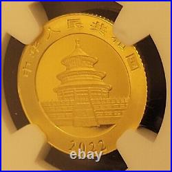 NGC MS70 2022 50 Yuan China 3g panda Gold Coin panda 3g Gold Coin