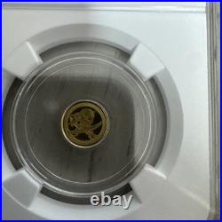 NGC MS70 Undated, Gold, 1/200 oz, Jolly Roger, Private Issue Variety
