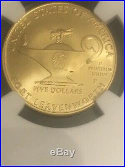 Ngc MS70 2013 Five Star Generals Uncirculated $5 gold coin
