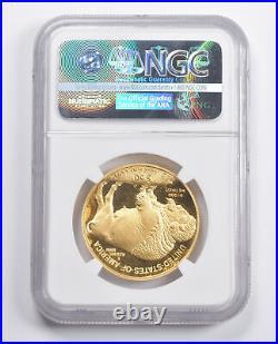 PF70 UCAM 2012-W $50 American Gold Buffalo 1 Oz. 999 Fine Gold NGC 2596