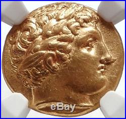 PHILIP II Father of Alexander the Great Ancient 323BC Gold Stater Greek Coin NGC