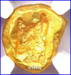Persia Achaemenid Gold Hero King AV Daric Bible Coin 400 BC NGC Choice XF (EF) Persia Achaemenid Gold Hero King AV Daric Bible Coin 400 BC NGC Choice XF (EF)