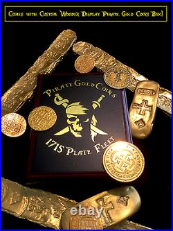 Peru 1708 8 Escudos Ngc 61 1715 Fleet Gold Shipwreck Cob Doubloon Treasure Coin