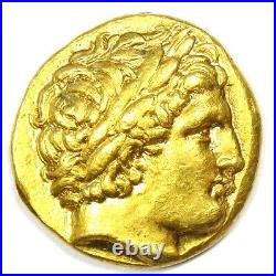 Philip II Gold AV Stater Gold Greek Macedon Coin 359 BC. NGC Tag / Edge Repaired