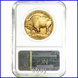 Presale 2021 $50 American Gold Buffalo NGC MS70 Blue ER Label