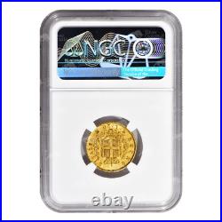 Random Year Italian 20 Lira NGC AU-50 Gold Coin