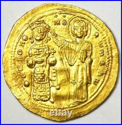 Romanus III AV Gold Histamenon Nomisma Christ Mary Coin 1028-34 AD NGC MS UNC