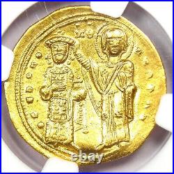 Romanus III AV Gold Nomisma Jesus Christ Coin 1028 AD Certified NGC Choice VF