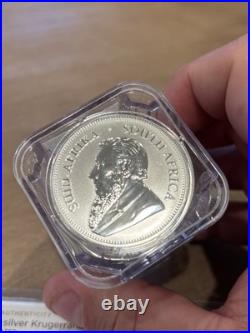 SEALED TUBE NGC GEM SPECIMEN 2017 SILVER KRUGERRAND 50th ANNIVERSARY