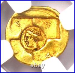 Sicily Syracuse Gold AV 20 Litrai Tetradrachm Dionysius Coin 406 BC NGC Ch VF Sicily Syracuse Gold AV 20 Litrai Tetradrachm Dionysius Coin 406 BC NGC Ch VF