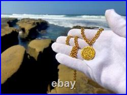 Spain 1590-93 Ducado Pirate Gold Coins Jewelry Necklace Shipwreck Treasure King