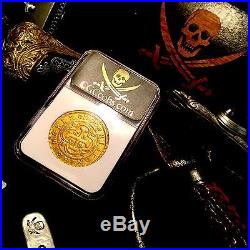 Spain 1700 Gold 8 Escudos Ngc 53 Only 1 Known Doubloon Coin Pirate Treasure Coin