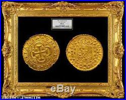 Spain 1712 Gold 8 Escudos Finest Known Doubloon Coin Treasure Shipwreck Pirate