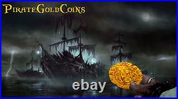 Spain 2 Escudos 1613 Atocha Era Full Date! Pirate Gold Coins Shipwreck Treasure