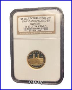 US 2006 S Gold $5 NGC PF69UC San Francisco Old Mint