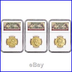 US First Spouse Gold 1/2 oz BU $10 Complete 41 Coin Set NGC MS70