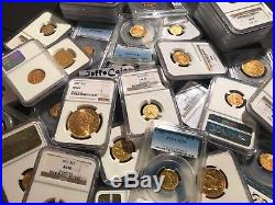 US GOLD COINS ESTATE LOT 1x PCGS or NGC OLD $2.5 $5 $10 P, S, D, CC PRE-1933
