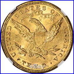 US Gold $10 Liberty Head Eagle NGC MS63 Random Date