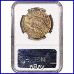 US Gold $20 Saint-Gaudens Double Eagle NGC MS63 Random Date