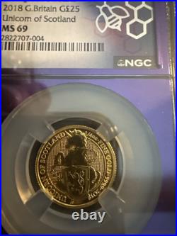 Unbelievable Deal The Queens Beast Gold 25 Pound Coin Unicorn Of Scotland Unbelievable Deal The Queens Beast Gold 25 Pound Coin Unicorn Of Scotland