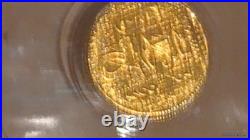 Undated Gold Egyptian Scarab Private Issue Coin, NGC Graded MS 70