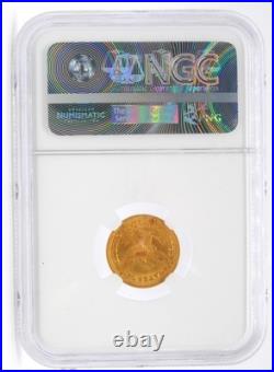 United States 1902 $2.50 Liberty Head Quarter Eagle. 900 Fine Gold Coin NGC MS62