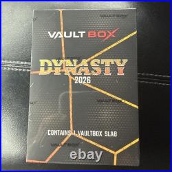 VAULT BOX Dynasty 2026! Sealed. New In Package. Free Shipping
