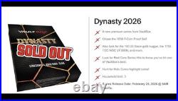 VAULT BOX Dynasty 2026! Sealed. New In Package. Free Shipping