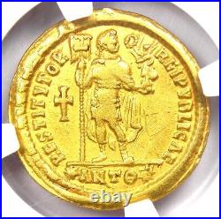 Valentinian I Gold AV Solidus Gold Roman Coin 364-375 AD Certified NGC VF